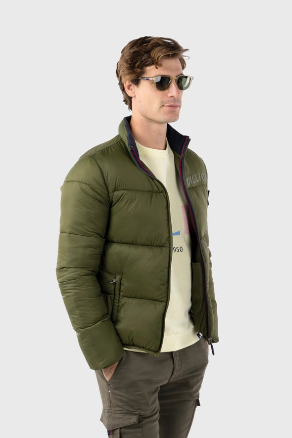 Khaki Quilted Jacket