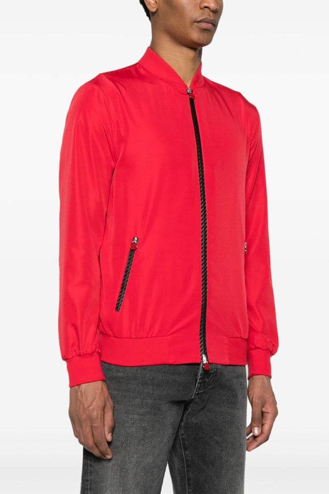 Kiton Coats Red