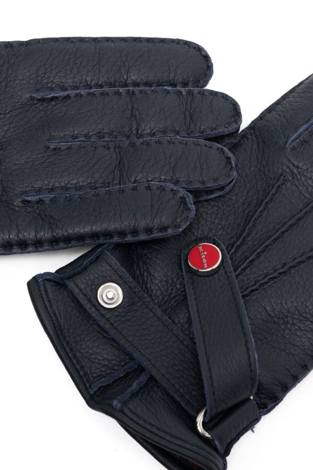 Kiton Gloves Blue