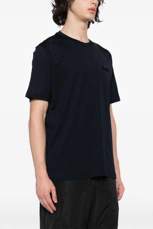 Kiton T-shirts and Polos Blue