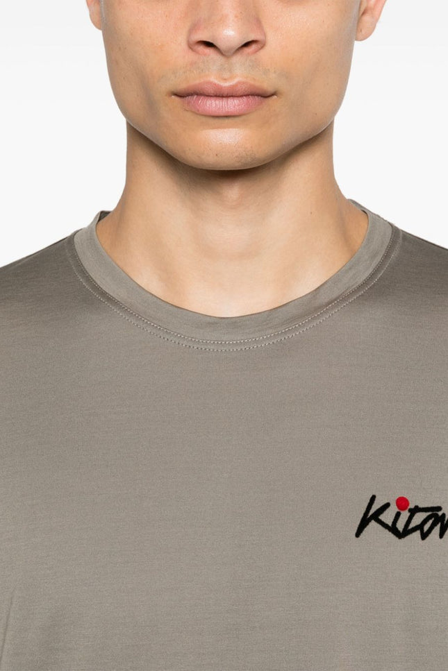 Kiton T-shirts and Polos Grey