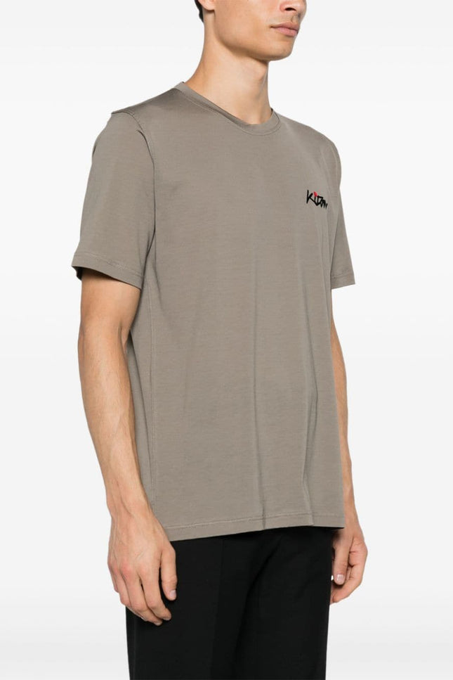 Kiton T-shirts and Polos Grey