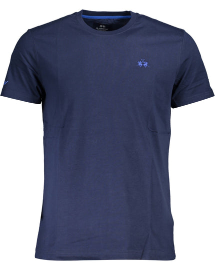 LA MARTINA BLUE MAN SHORT SLEEVE T-SHIRT-0