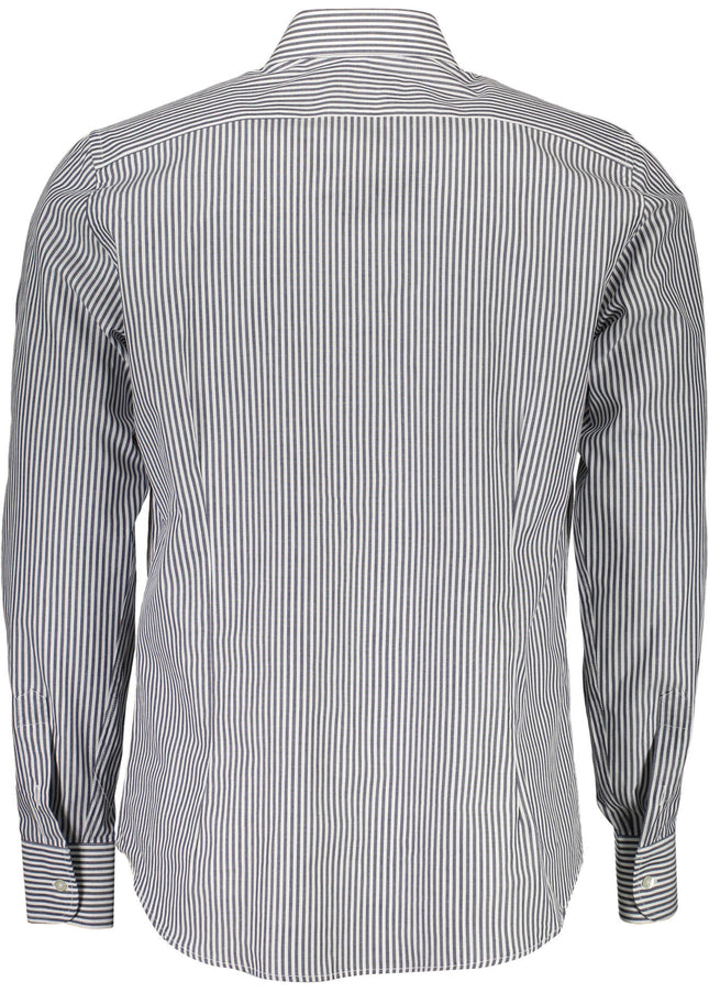 LA MARTINA MEN'S BLUE LONG SLEEVE SHIRT-1