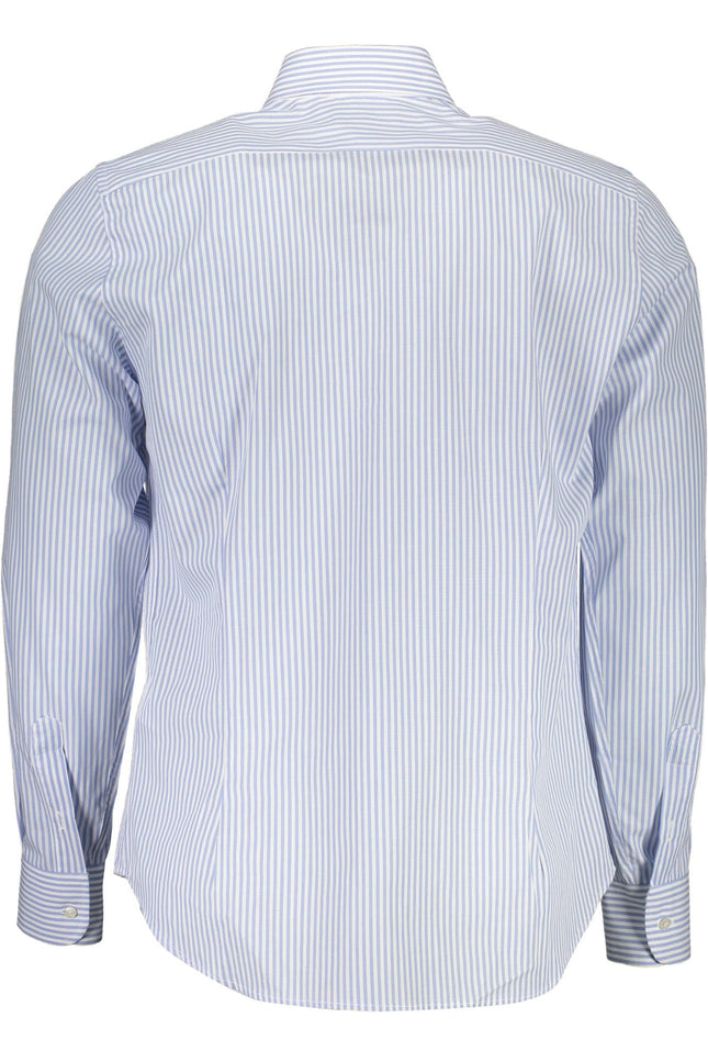 LA MARTINA MEN'S LONG SLEEVE SHIRT BLUE-Clothing - Men-LA MARTINA-Urbanheer