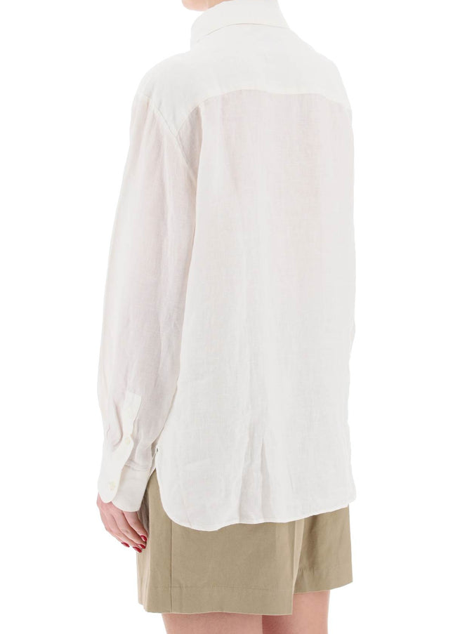 A.P.C. linen sela shirt for