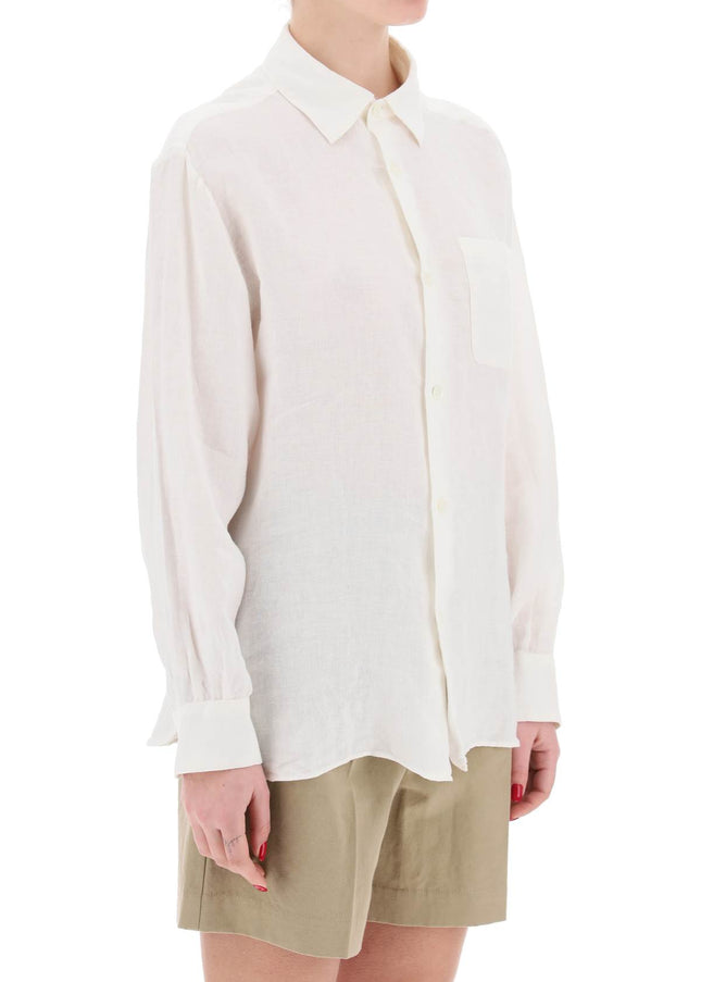 A.P.C. linen sela shirt for