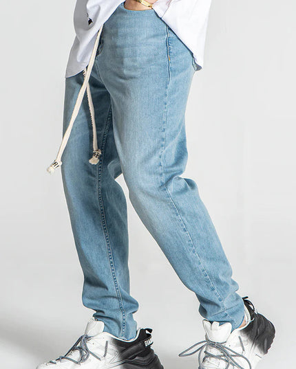 LIGHT BLUE MESSAGE BALLOON JEANS-Jeans-Gianni Kavanagh-Urbanheer