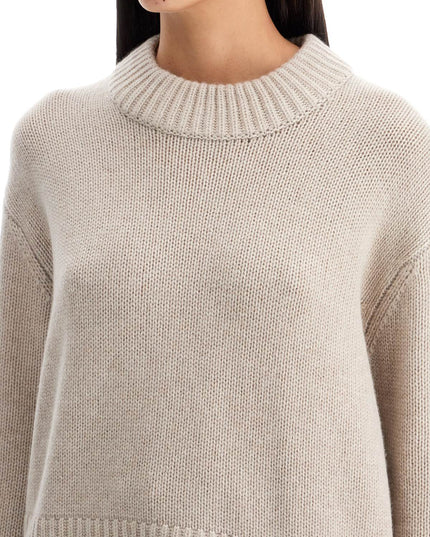 LISA YANG cashmere sony pullover sweater - Beige