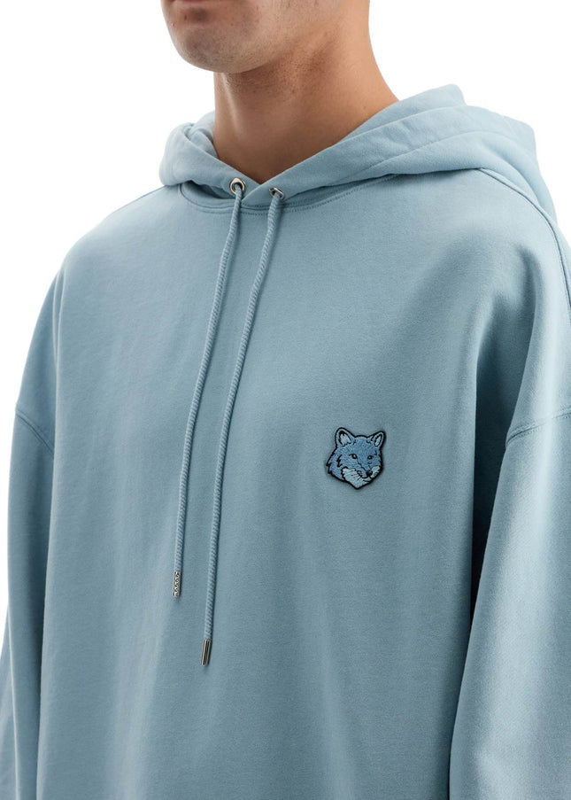 Maison Kitsune bold fox head hooded sweatshirt