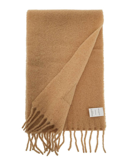 Maison Kitsune alpaca wool scarf