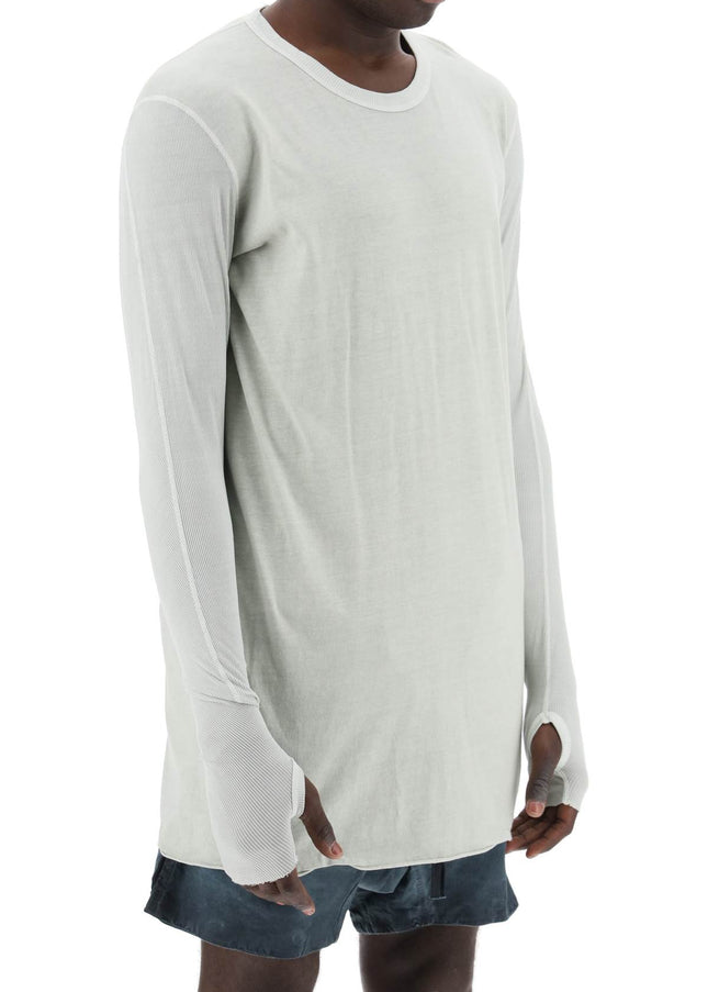 Boris Bidjan Saberi long-sleeved cotton t-shirt