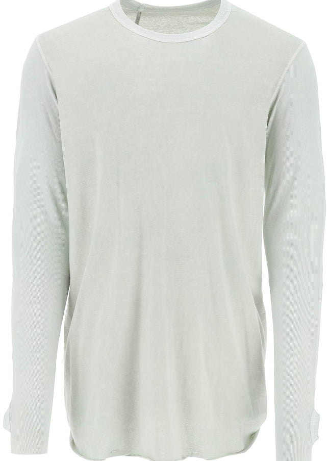 Boris Bidjan Saberi long-sleeved cotton t-shirt