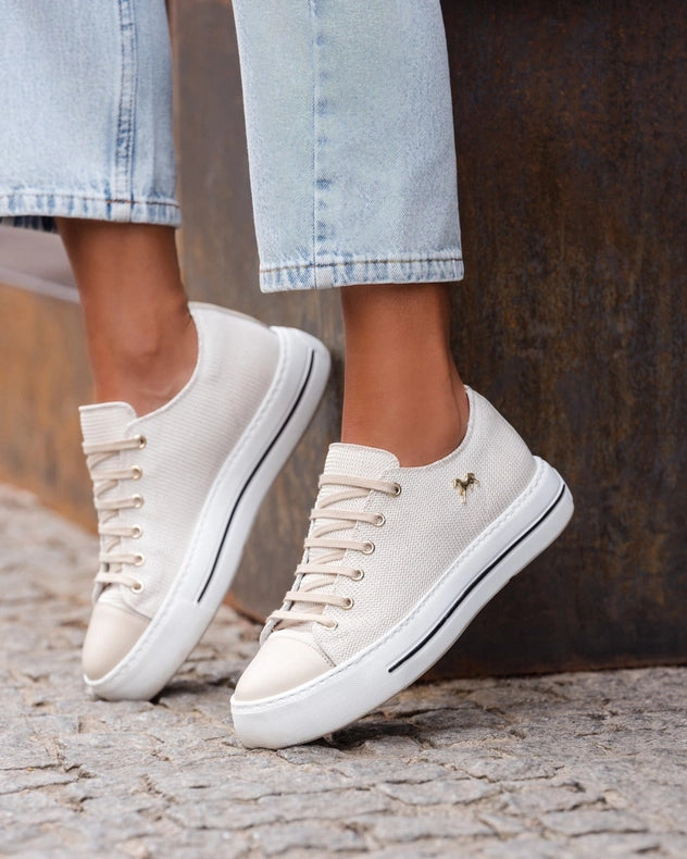 La Vie Sneaker Beige