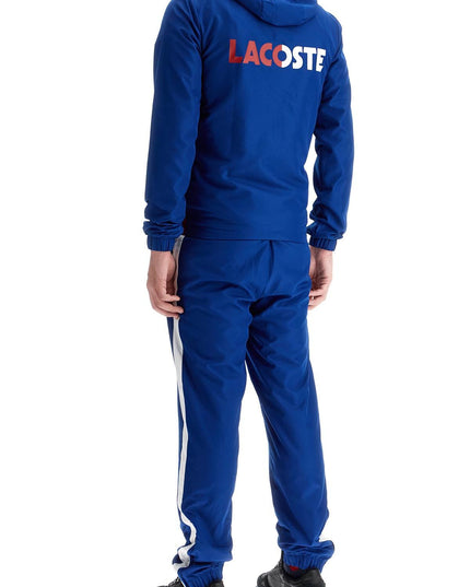 Lacoste hooded sports tracksuit