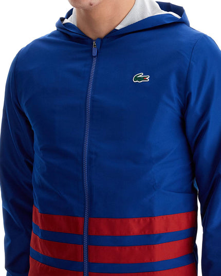 Lacoste hooded sports tracksuit