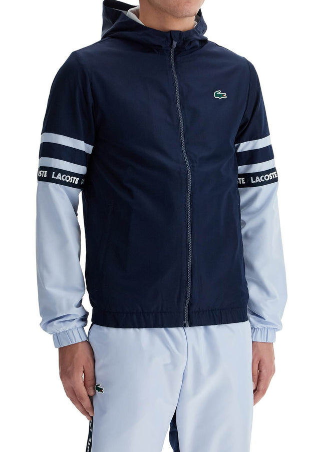 Lacoste sporty jacket with contrasting sleeves