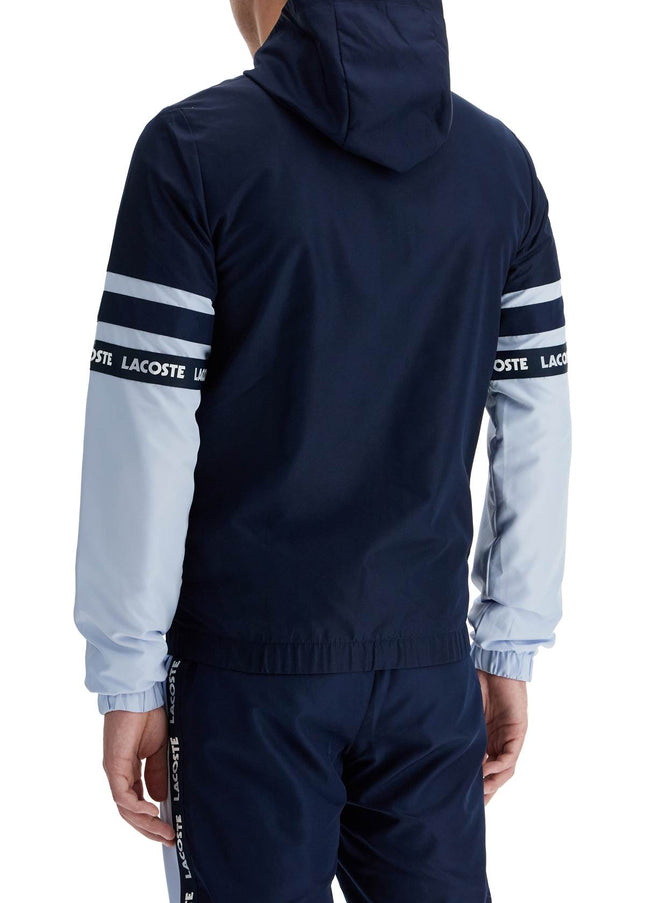 Lacoste sporty jacket with contrasting sleeves