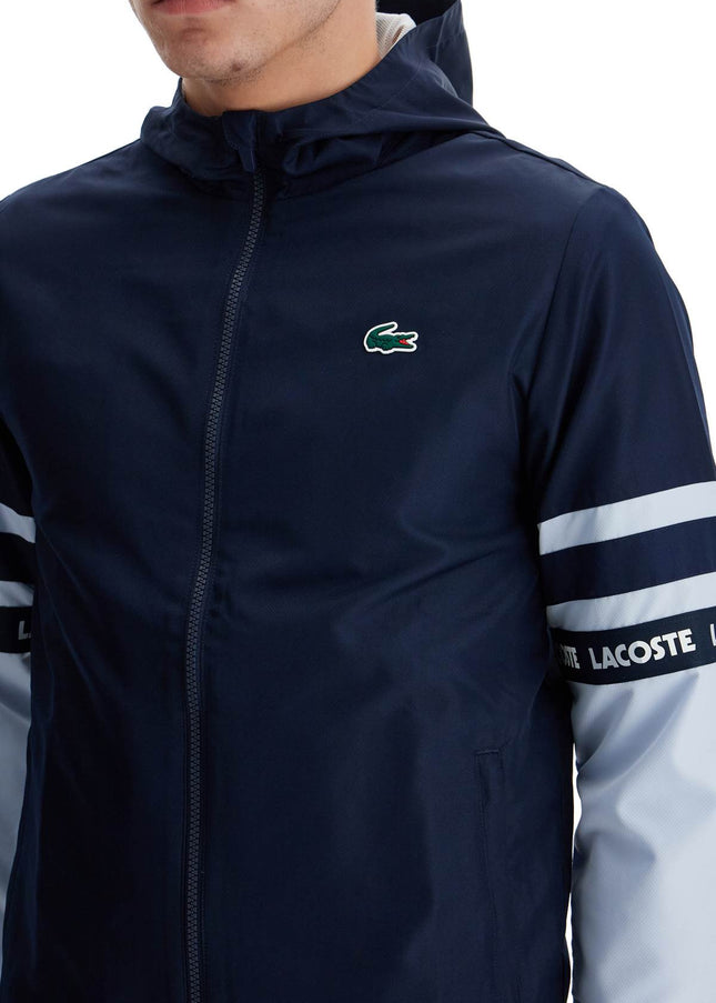 Lacoste sporty jacket with contrasting sleeves