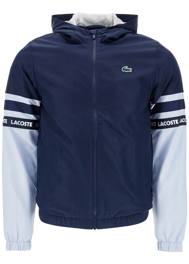 Lacoste sporty jacket with contrasting sleeves