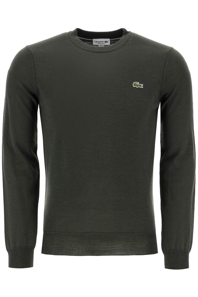 Lacoste wool blend pullover sweater