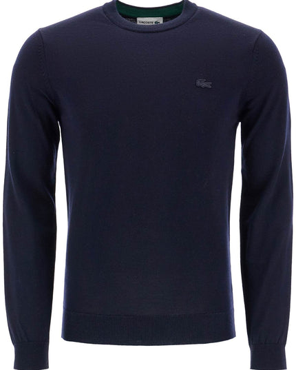 Lacoste wool crewneck pullover