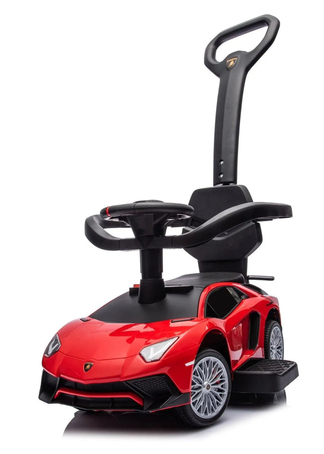 Lamborghini 3-in-1 Kids Push Ride on Toy Car