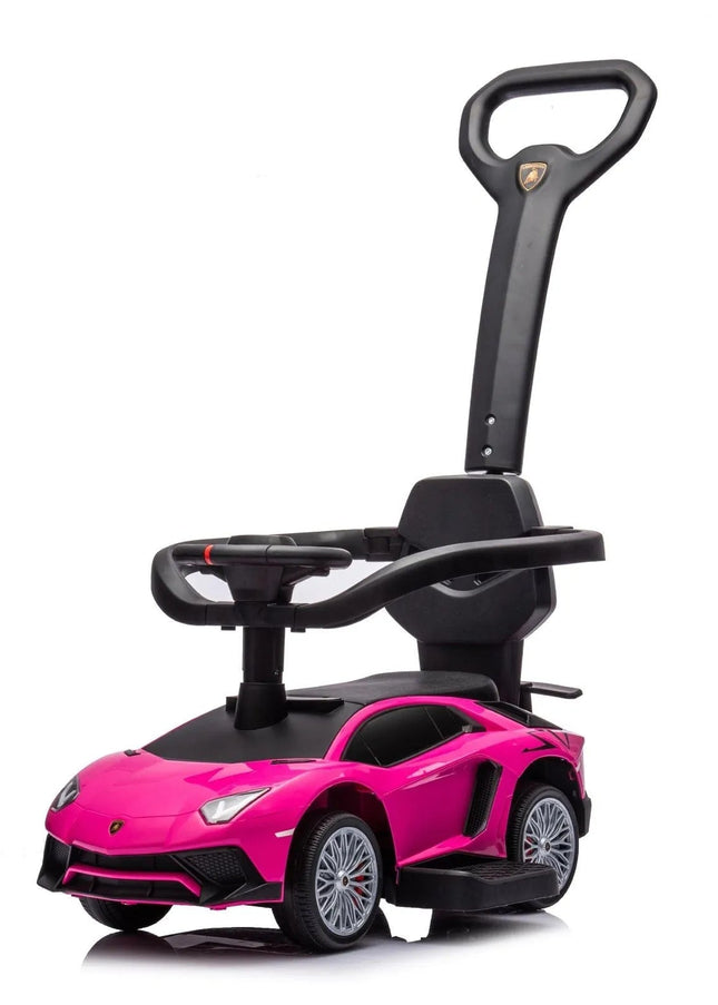 Lamborghini 3-in-1 Kids Push Ride on Toy Car