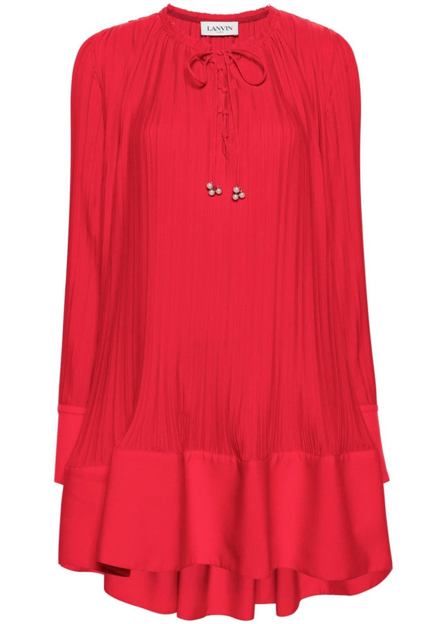 Lanvin Dresses Red