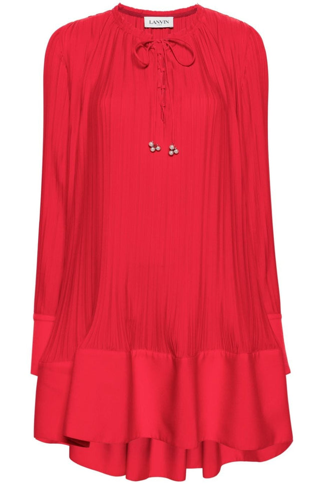 Lanvin Dresses Red