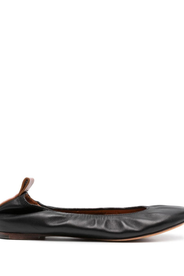 Lanvin Flat Shoes Black