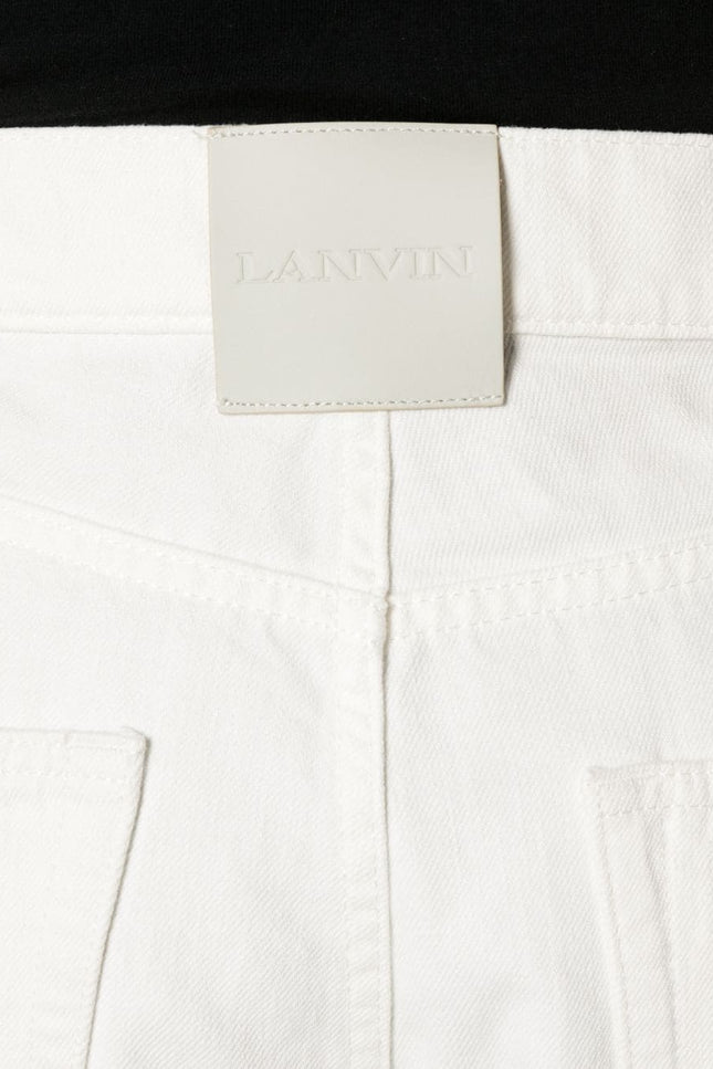 Lanvin Jeans White