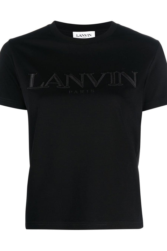 Lanvin T-Shirts And Polos Black