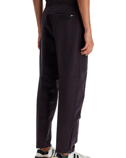 Lanvin biker gabardine trousers