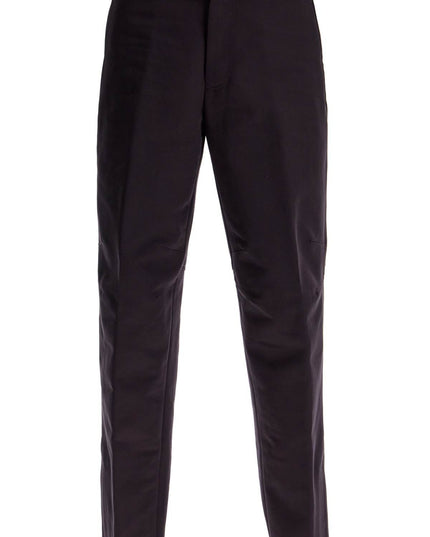 Lanvin biker gabardine trousers