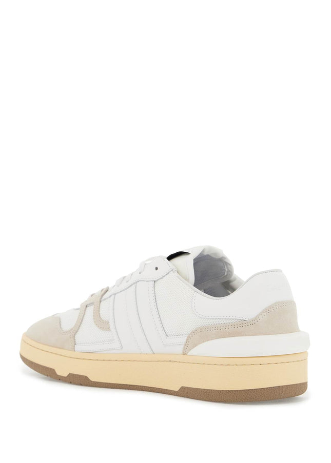 Lanvin "mesh and leather clay sneakers with