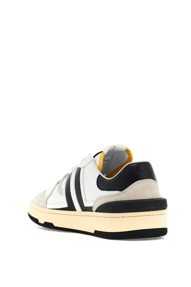 Lanvin "mesh and leather clay sneakers with