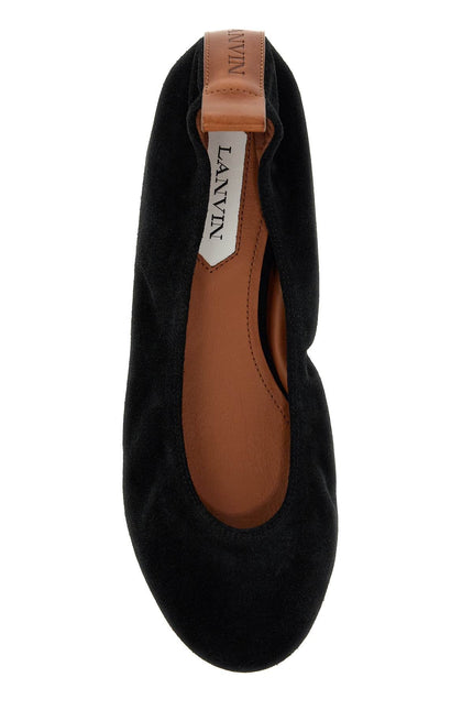 Lanvin suede ballet flats for - Black