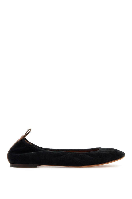 Lanvin suede ballet flats for - Black