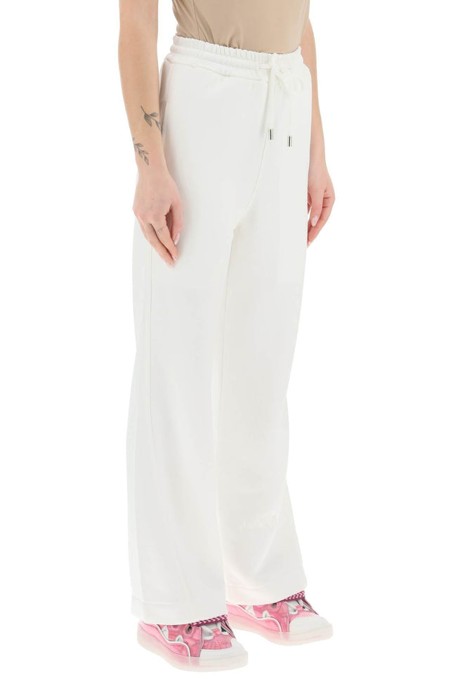 Lanvin viscose jogger pants - White