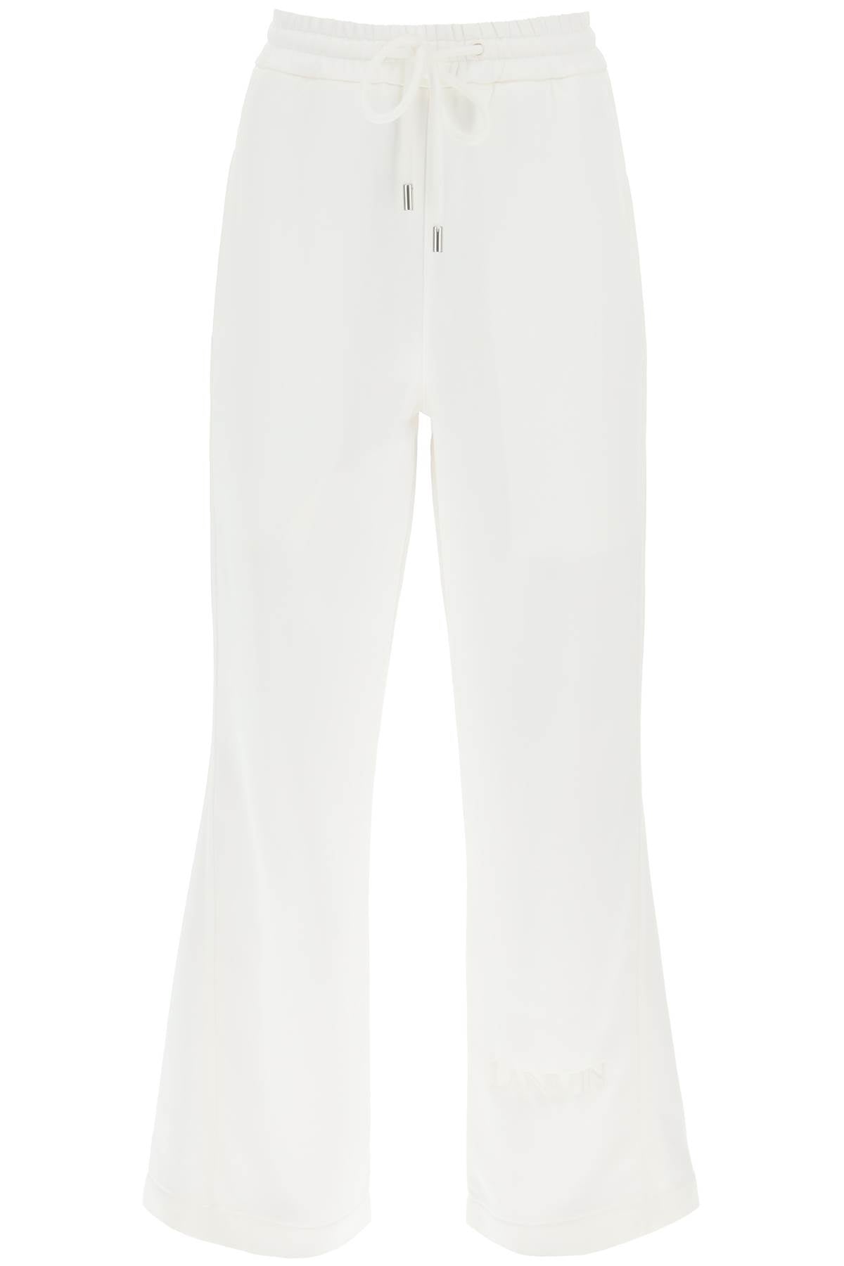 Lanvin viscose jogger pants - White