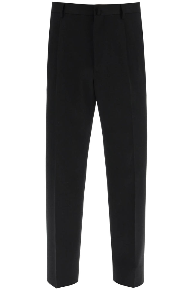 Lanvin wool cigarette trousers - Black