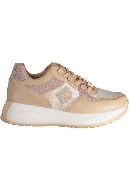 Laura Biagiotti Beige Polyester Sneaker