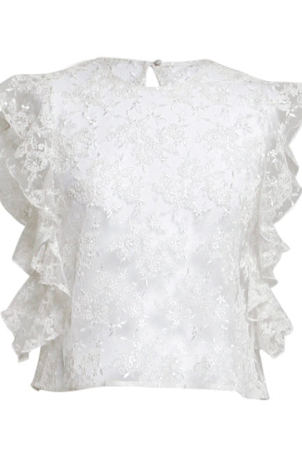 Lauren Lace Top-TOP-Elodie-XS-White-Urbanheer