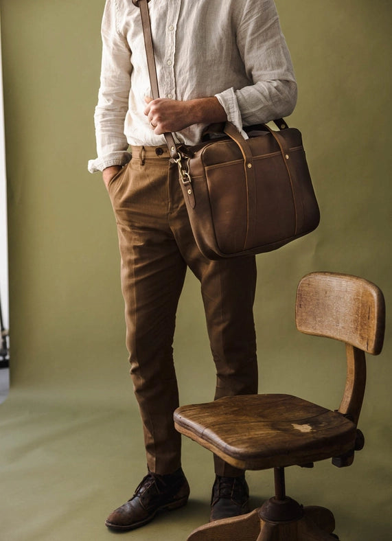 Leather Briefcase For Men