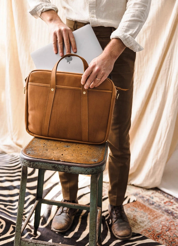 Leather Briefcase For Men