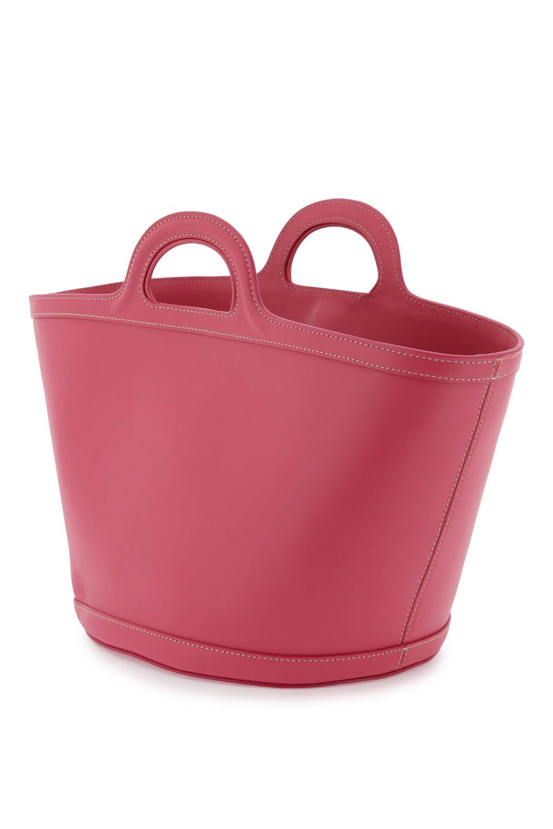 Leather Small Tropicalia Bucket Bag-women > bags > general > handbags-Marni-os-Rosa-Urbanheer