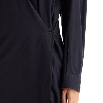 Lemaire asymmetric shirt dress - Blue