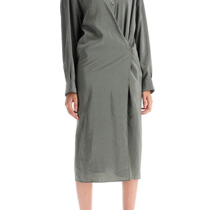 Lemaire asymmetric shirt dress