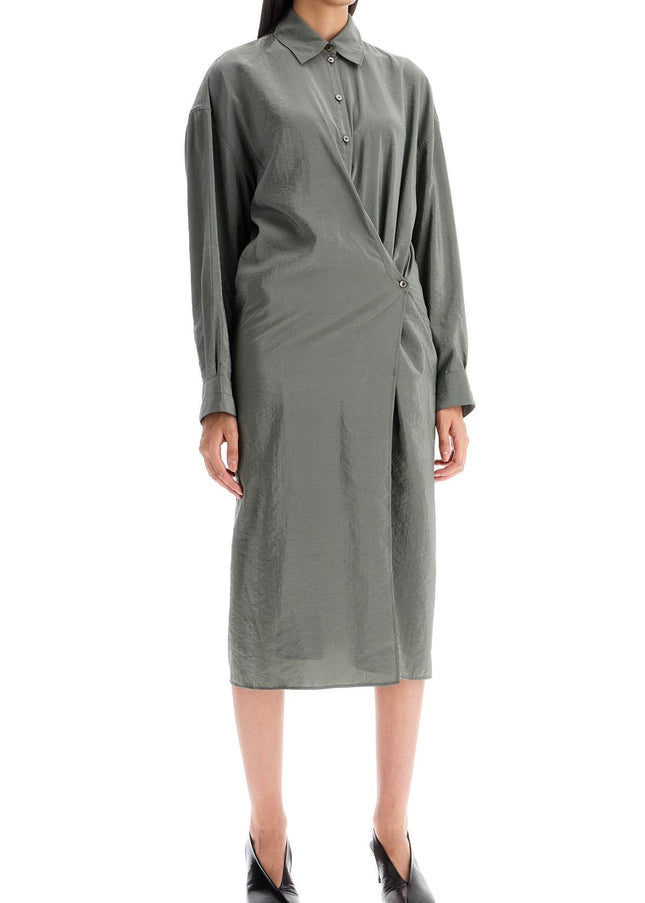 Lemaire asymmetric shirt dress